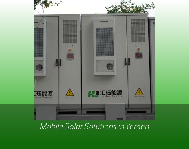 Mobile Solar Solutions in Yemen